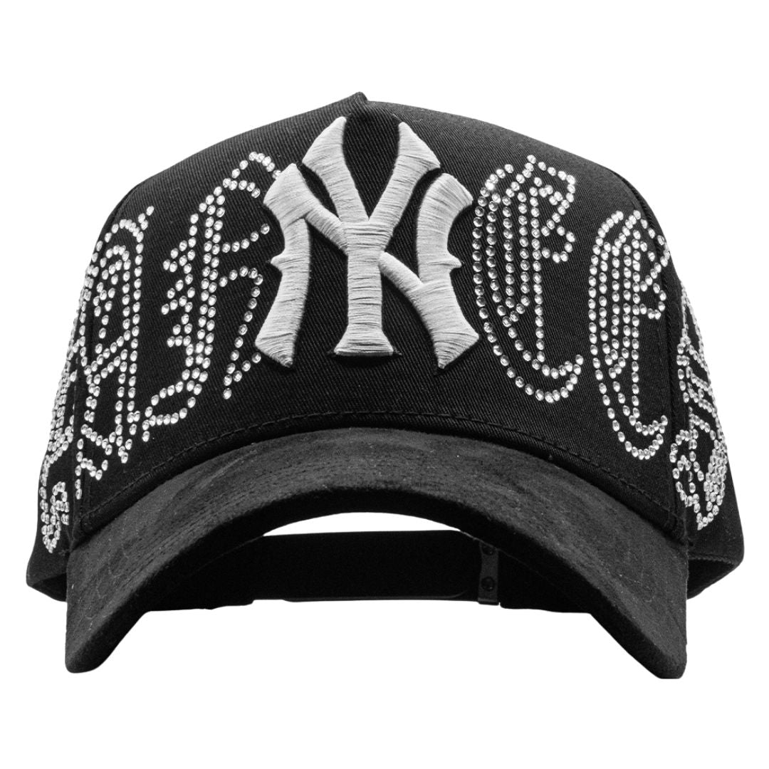 NY Yankees Crystal White